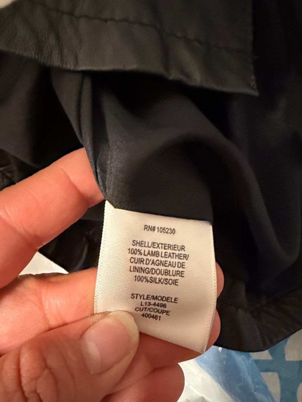 Joie Black Lamb Leather Blazer
